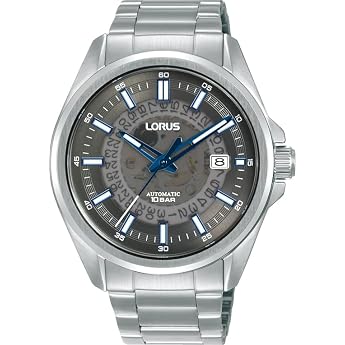 Lorus Automatische UhrSilber/Schwarz