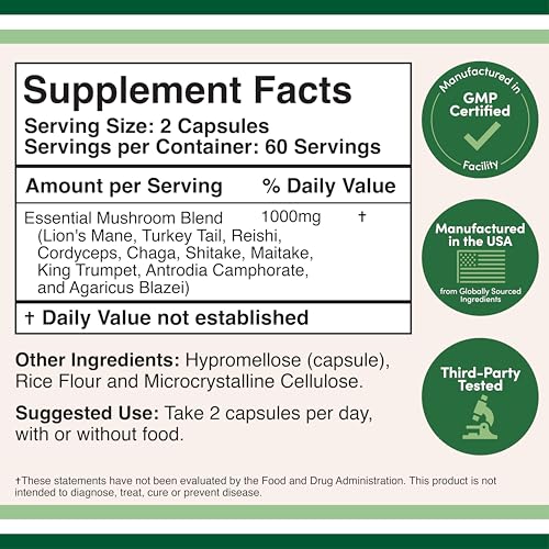 Double Wood Supplements Mushroom Blend Supplement thumb #1