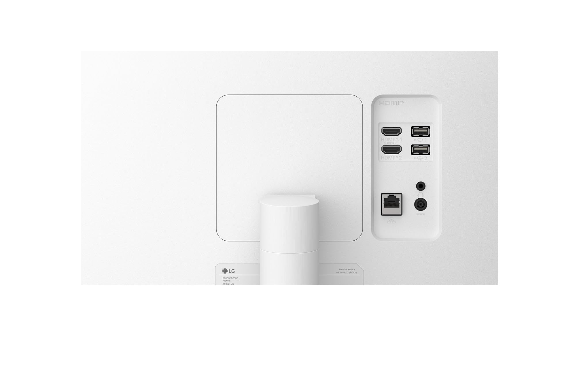 LG Smart Monitor 34U601SA-W 34 Pouces incurvé - Dalle VA résolution QHD (3440 x 1440), 5ms GtG 100Hz, HDR 10, sRGB 99% (CIE1931), inclinable