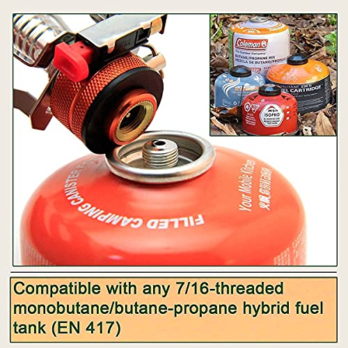 Backpacking Stove Camping Stove Mini Gas Stove With Piezo Lgnition For Camping And Hiking #TOP4