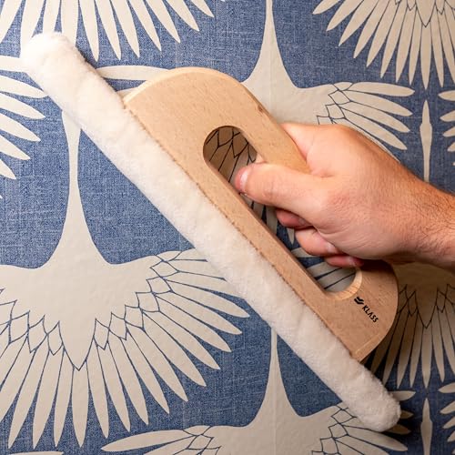 KLASS Woven Wallpaper Smoothing Tool for Smoothing Delicate Wallcoverings, 13-inches - Image 3