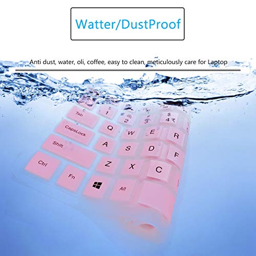 Protector de teclado silicona para Dell XPS 15 15.6" miniatura 6