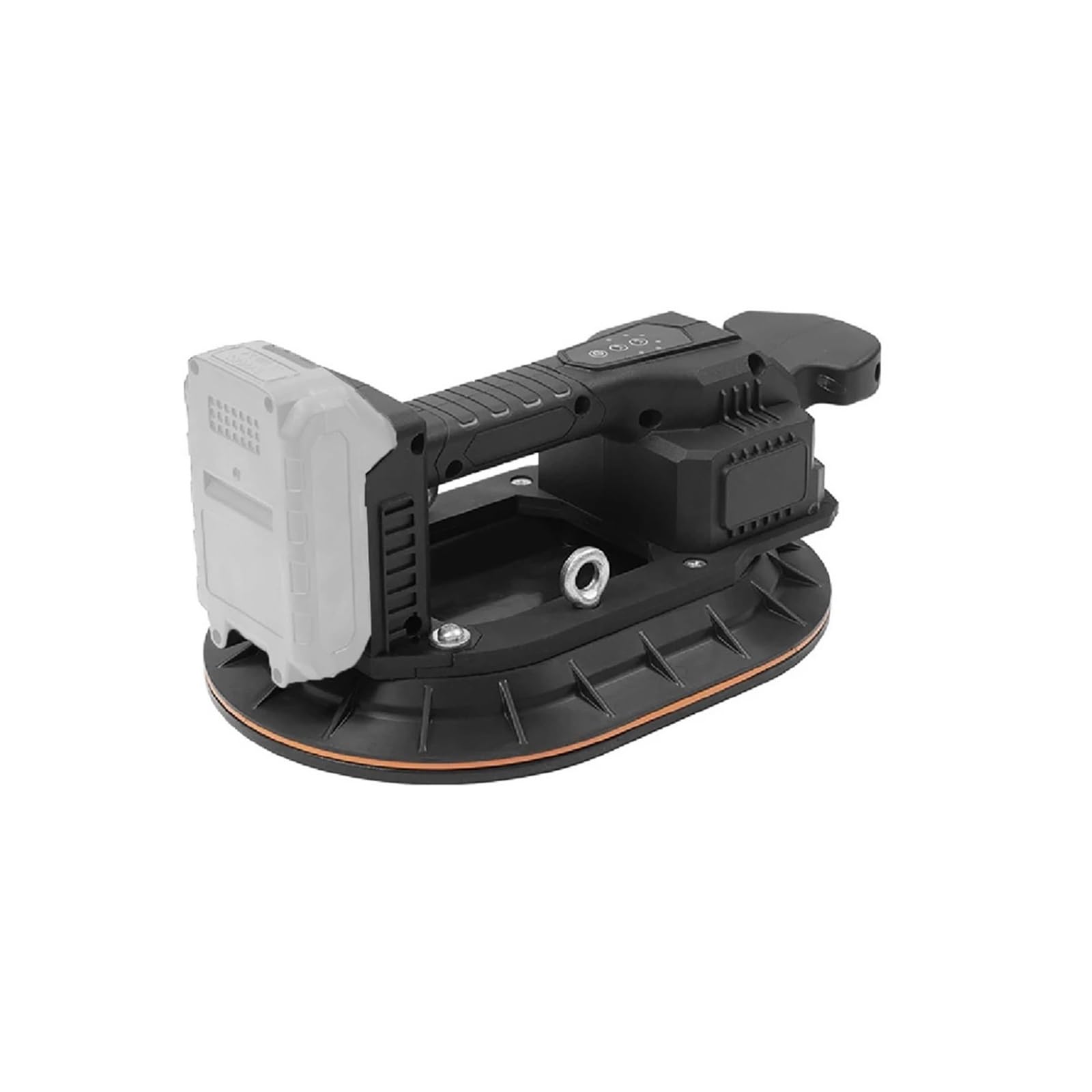 Zklgs Without Battery Glass Suction Lifter, 150Kg Load Electric Vacuum Suction Cup Heavy Lifter Display Granite Glass Tile Suckers(Without Battery)