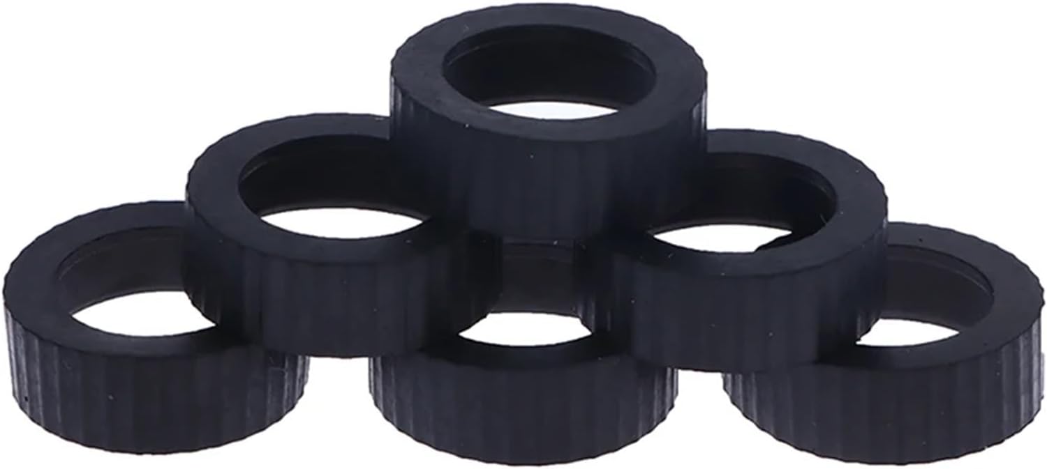 10pcs Black Power Tool Bearing Rubber Sleeve 607 608 Angle Grinder Electric Hammer Rotor Bearing Rubber Sleeve
