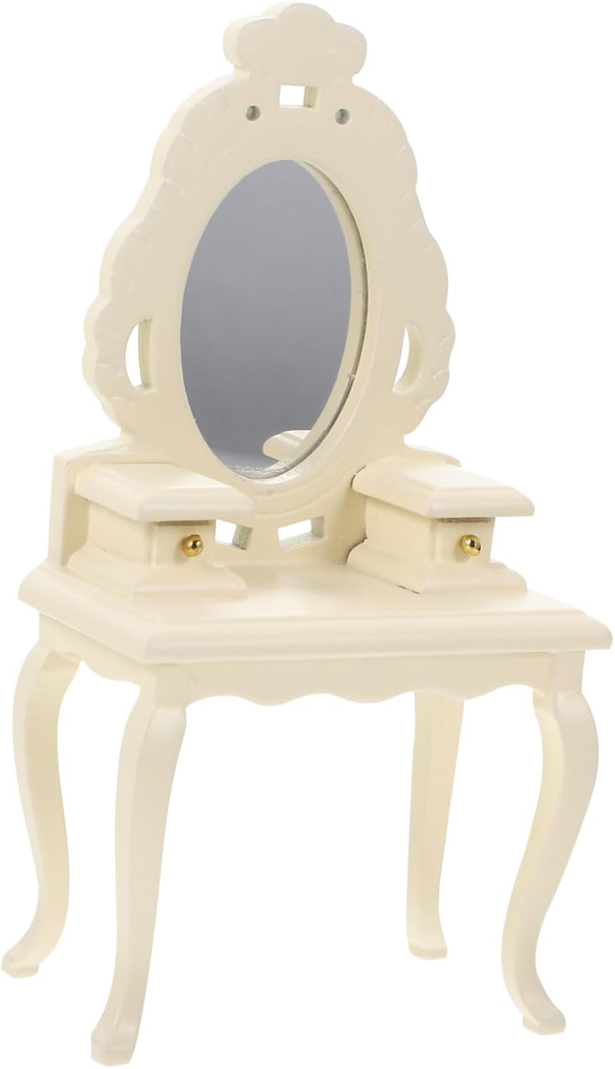 Amazon｜ORFOFE ミニ ドレッサー ミニ ドレッシング テーブル オーナメント ミニ 家具 ドレッシング テーブル ミニ モデル