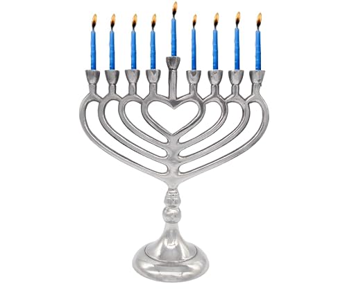 Nine-Branch Menorah Holder