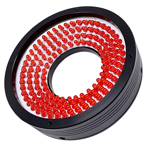 Image of 100mm Red Ring Light Machine Vision LED 24V Detection and Recognition Lamp Industrial Camera