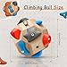 AYEXNSA 3D Rock Climbing Ball, Handcrafted Boulder Block - Build Strength and Precision, Climbing Blocks Toys, Portable Bouldering Training Tool & Puzzle Game, Unique Gift for Climbers
