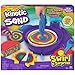 Produktbild Kinetic Sand Swirl 'n Surprise Set - mit 907 g original kinetischem Sand aus Schweden in vier Farben und Drehscheibe, Set für kreatives Indoor-Sandspiel, für Kinder ab 3 Jahren