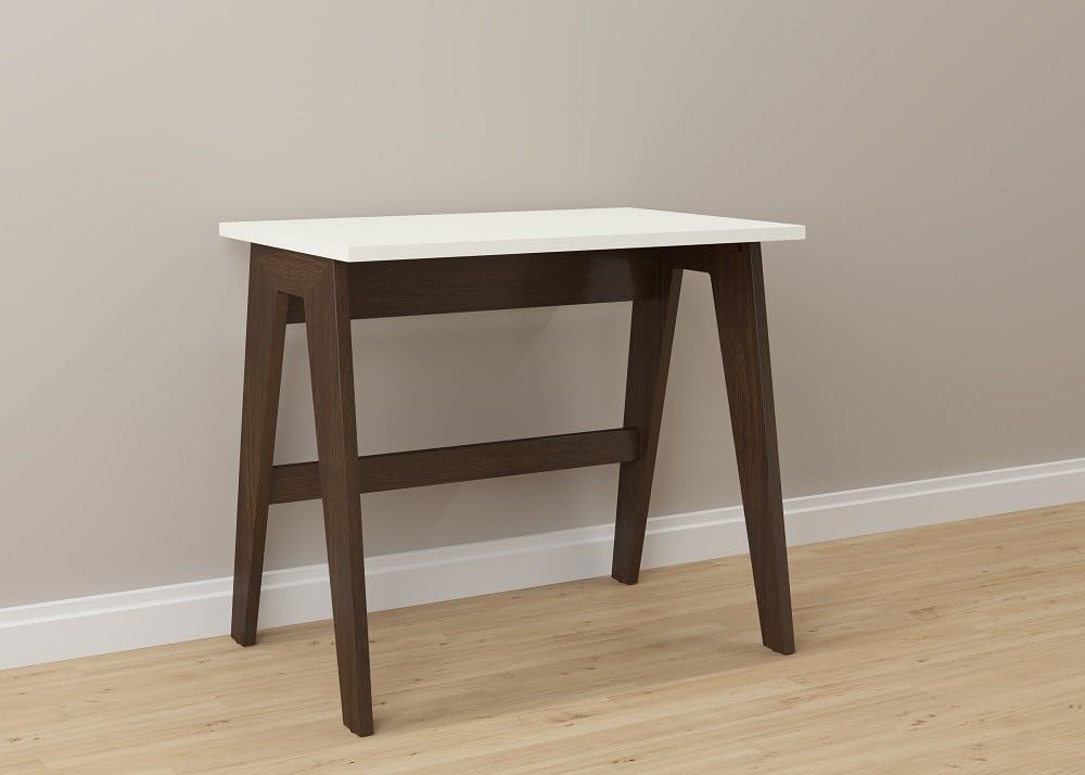 Magtec Trendline Collection Desk, Carmerino and Off White