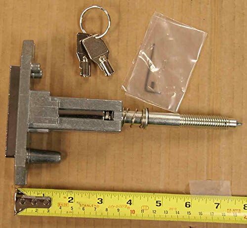 Dixie Narco T-Handle Assembly for 501E, 600E w/ lock and keys - NEW PART