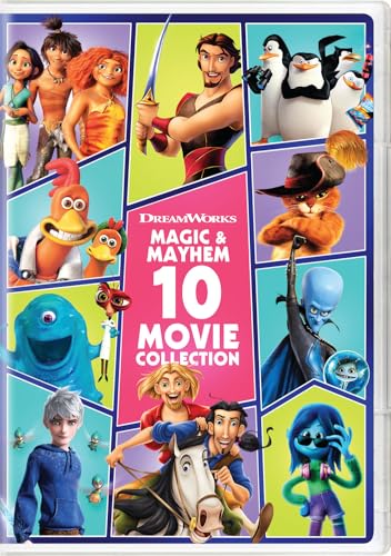 DreamWorks Magic & Mayhem 10-Movie Collection [DVD]