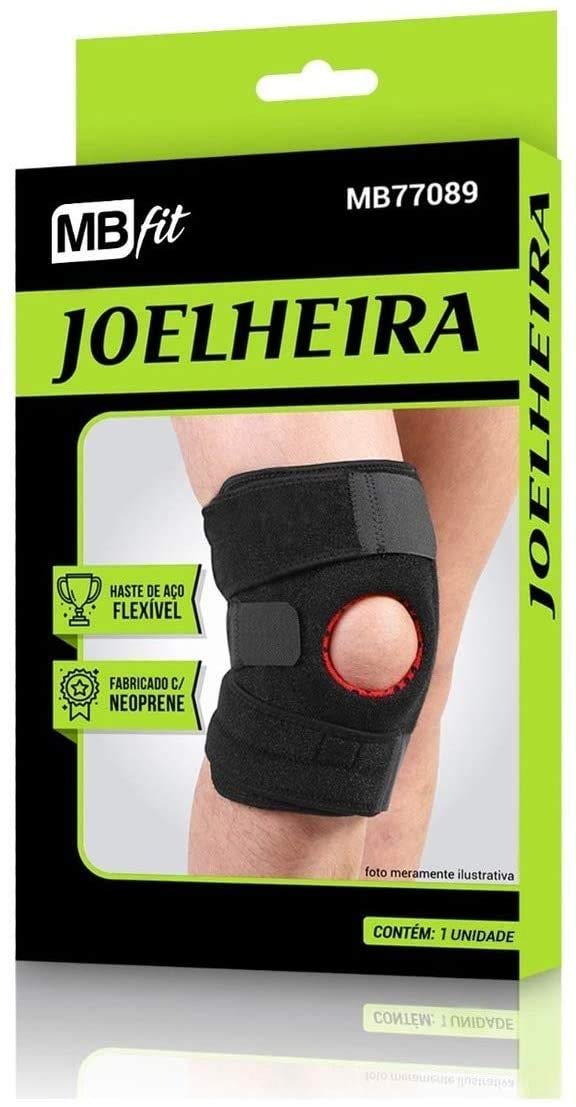 Joelheira Ajustável Patelar Neoprene Faixa Tensor Joelho