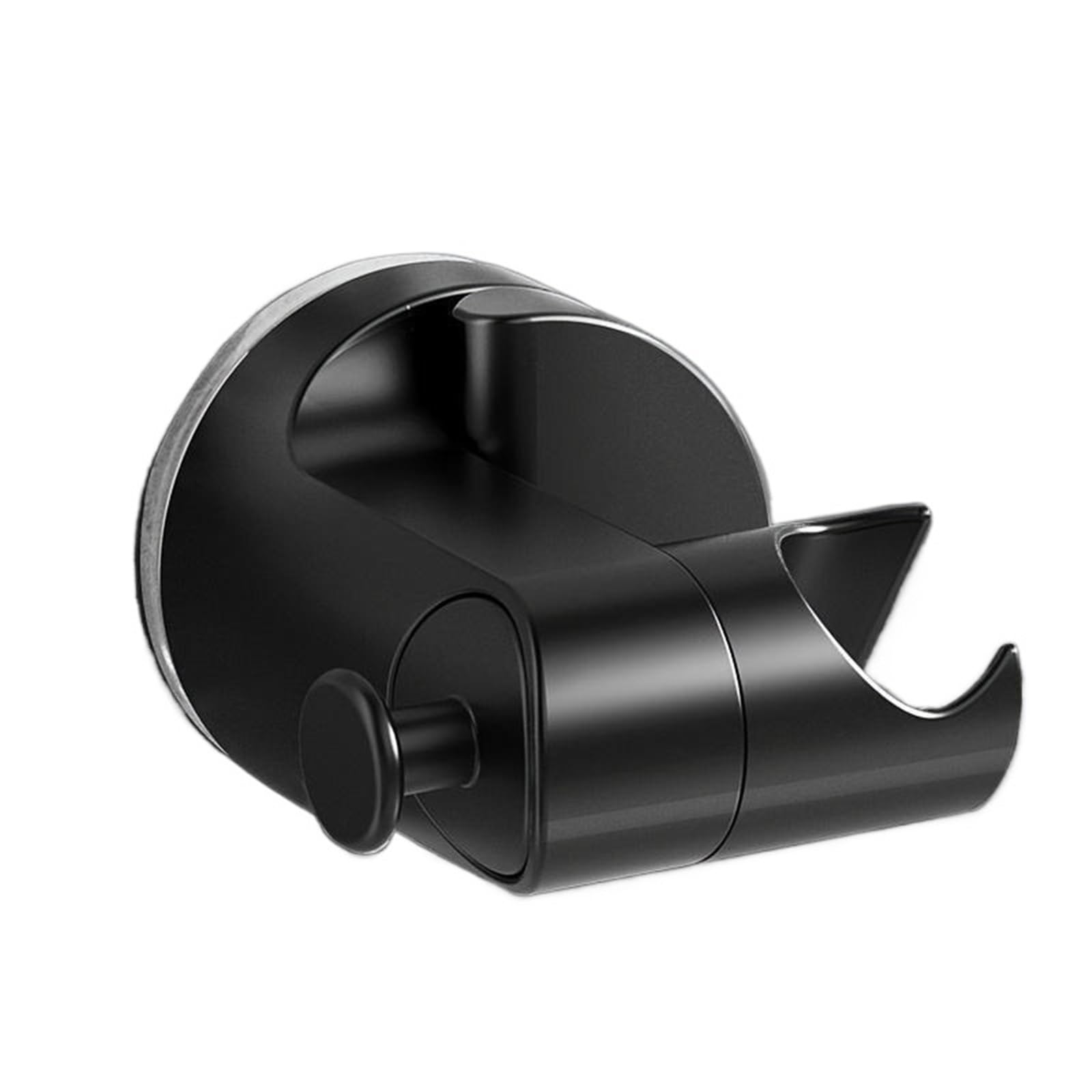 Csshnl Black Shower Head Holder Silver Shower Holder