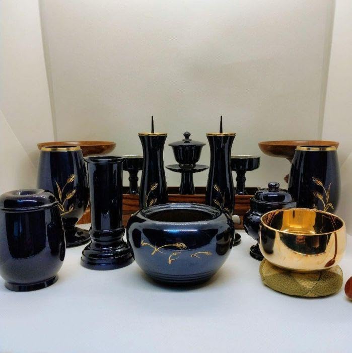 美しい古美術蔵から見事な梅の木が描かれた釉薬どろどろね花瓶 壺 壷が