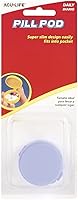 Vista 9 de Acu-Life Organizador semanal (7 días), estuche de vitaminas y caja de medicamentos, compartimentos pequeños, blanco, fabricado en los Estados Unidos