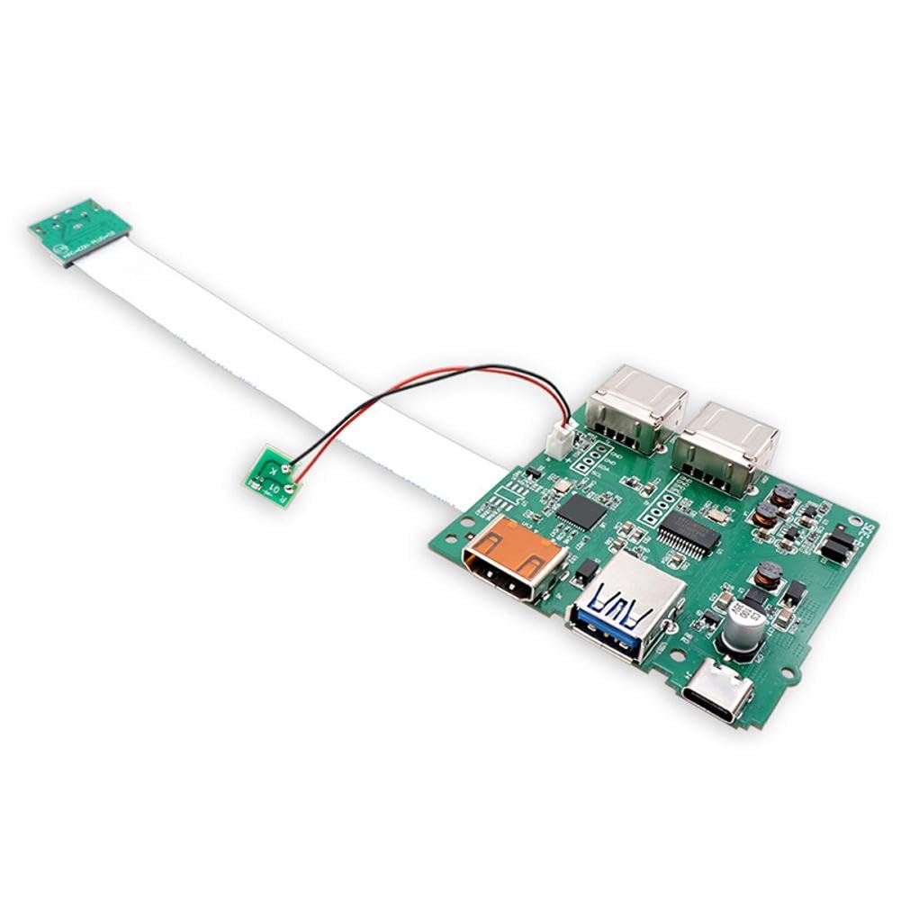 ZEZEFUFU 1 PZ HDMI Compatibile Scheda di Ricarica Console Docking TV Scheda Madre Accessori per Nintendo