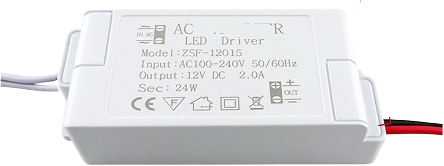1PCS LED Driver 12V(DC12V-12W)
