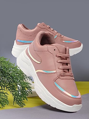 Image of Denill Women Stylish Casual Lace Up Sneaker Shoes