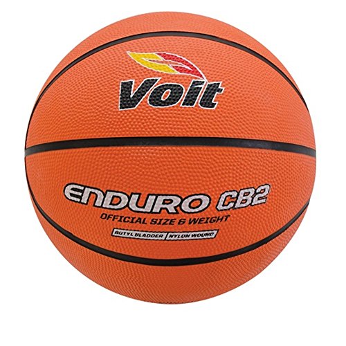 Voit Enduro Official Size CB2 Basketball, Multicoloured, Size 7