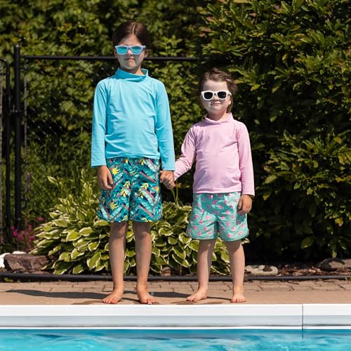 Image of JAN & JUL UV Swim Shorts and Long Sleeve UV Shirt for Toddlers