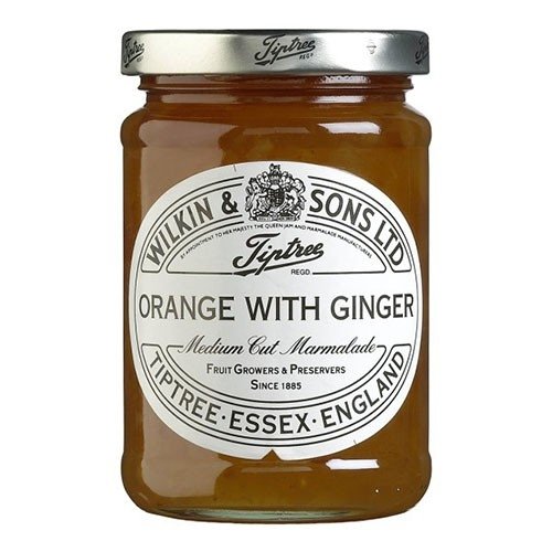 Tiptree Orange & Ginger Marmalade 340g (Pack of 5)