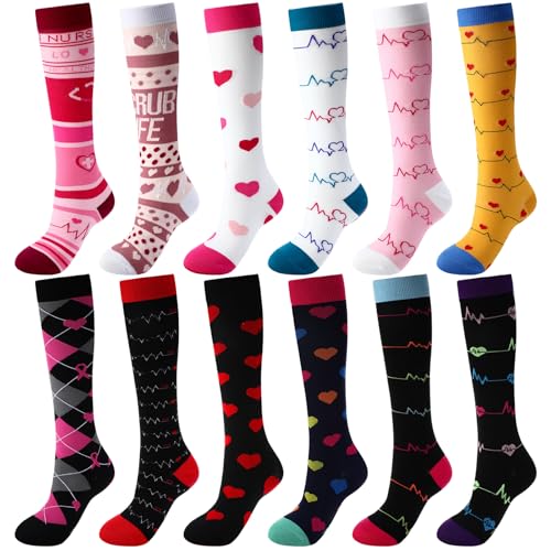 Jamntower 12 Pairs Medical Socks