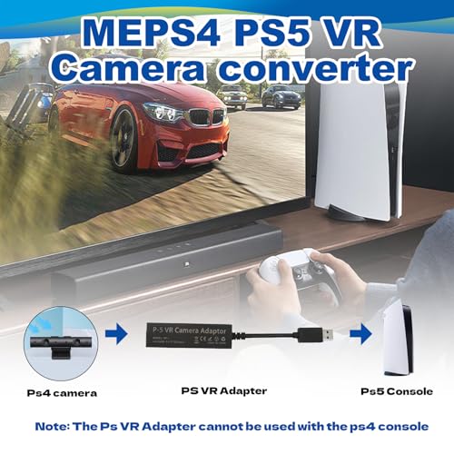 Nazaz PS5 VR Cable Adaptador para Cámara, PS4 V1 V2 Adaptador para PSVR, Cable Adaptador PS VR Compatible con Consolas PS5, Accesorio PSVR Imprescindible - imagen 4