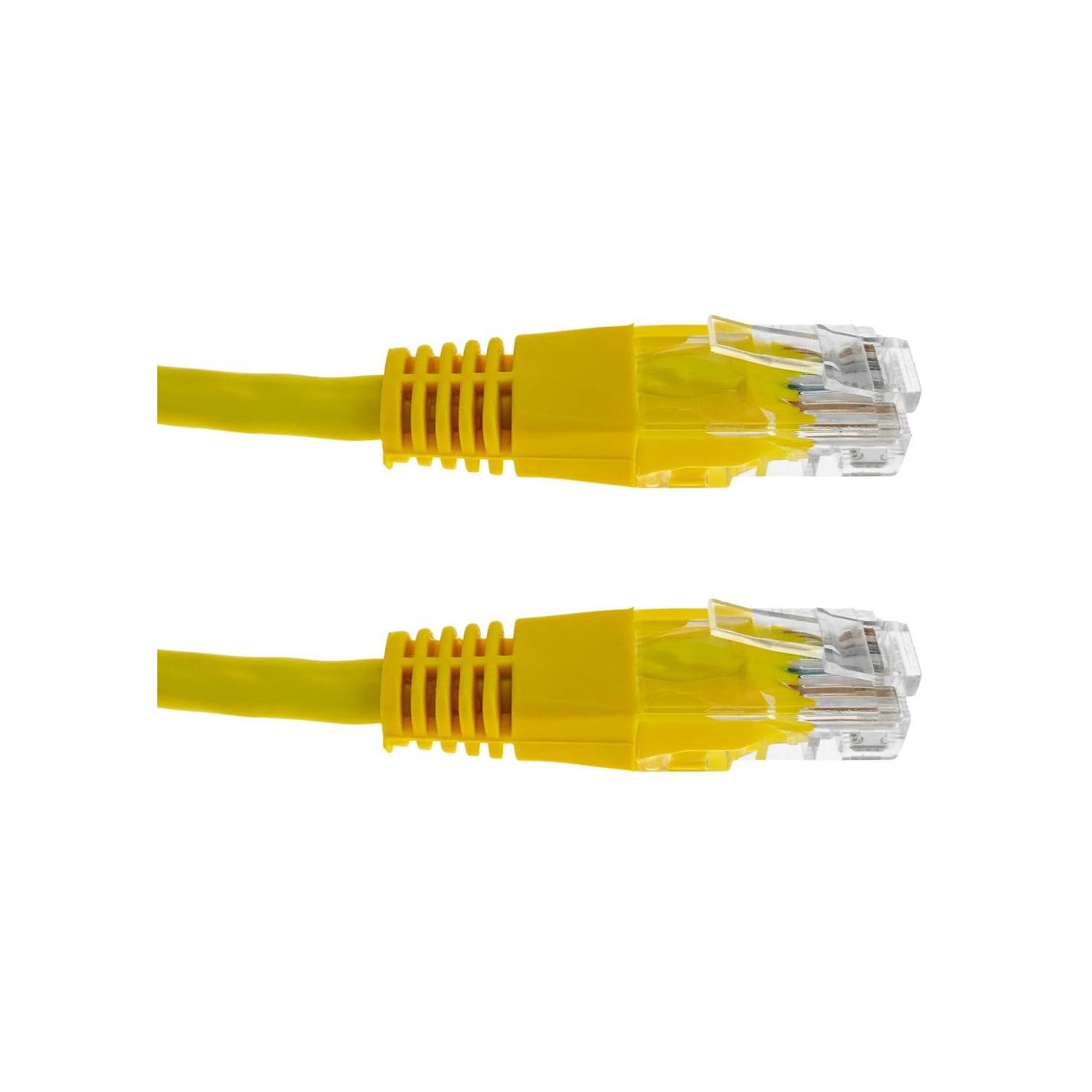 Сетевой кабель Blendend Cat.5e UTP AWG24 желтого цвета, 2 м, идеально подходит для подключения устройств в локальных сетях и перед