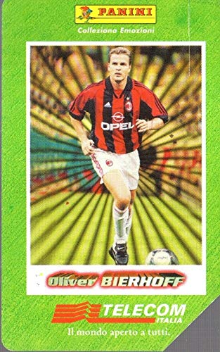  Scheda telefonica Telecom I grandi acquisti Panini Oliver Bierhoff sc.06/2001