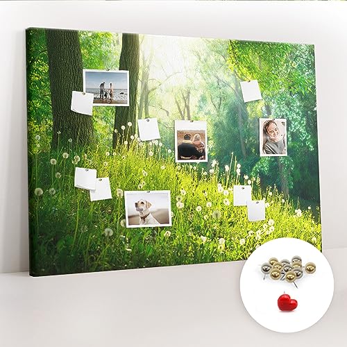 Panneau liège horizontal 140x100 grand format tableau mural pour projet - 2
