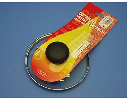 Gnali COV14PC - Tapa de cristal con expositor (14 cm), transparente