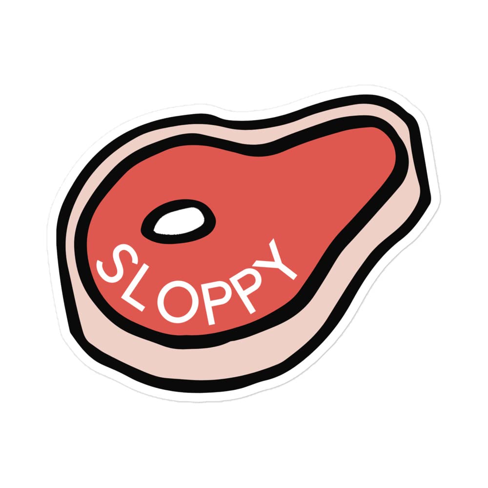 Amazon.com: I Think You Should Leave Sticker | Sloppy Steak Cartoon Sticker  | Baby Cries Sketch Sticker | ITYSL Sticker : Generic: Toys & Games