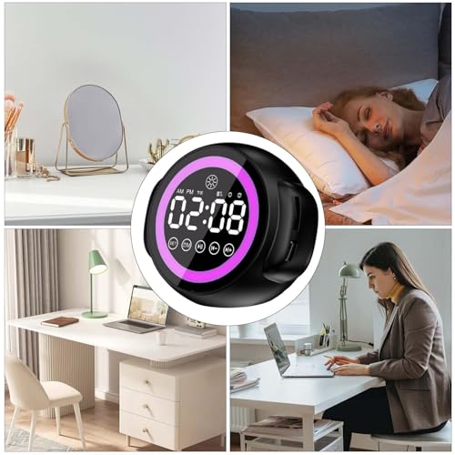 Altavoz reloj luz RGB para transformar tu dormitorio al dormir 5