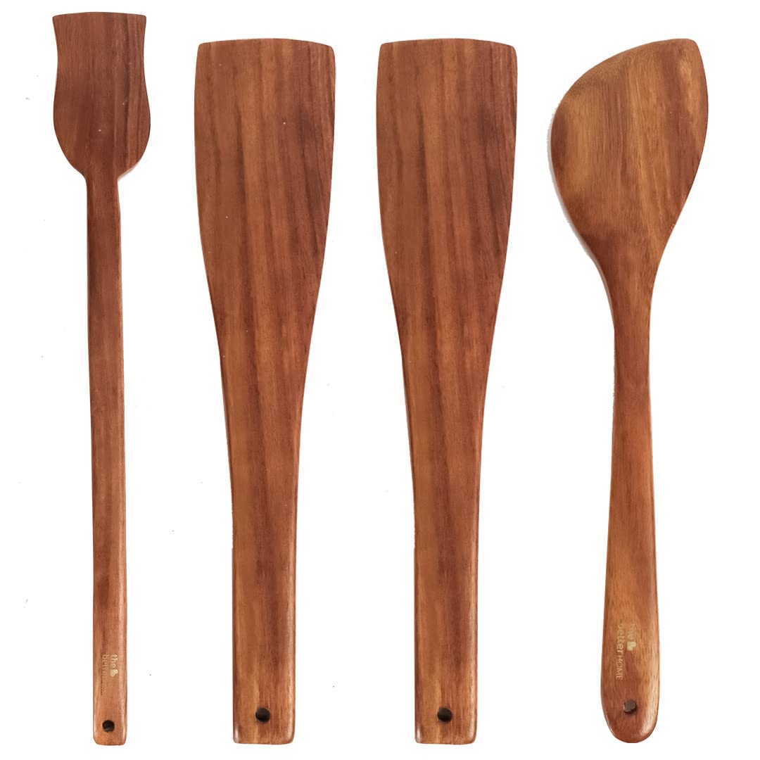 Buy The Better Home Wooden Spatula For Non Stick Pan Wooden Spatula