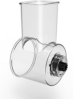 Electric Cheese Grater Attachments，Transparent Feed Chute