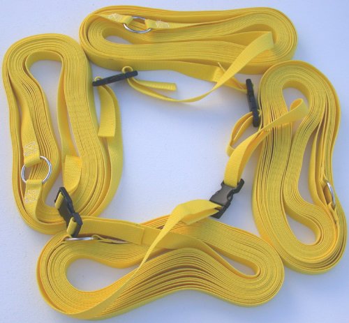 Home Court 1-inch Adjustable 8-Meter Grass Setup Boundary - M817AG (Yellow) - Thumbnail 2