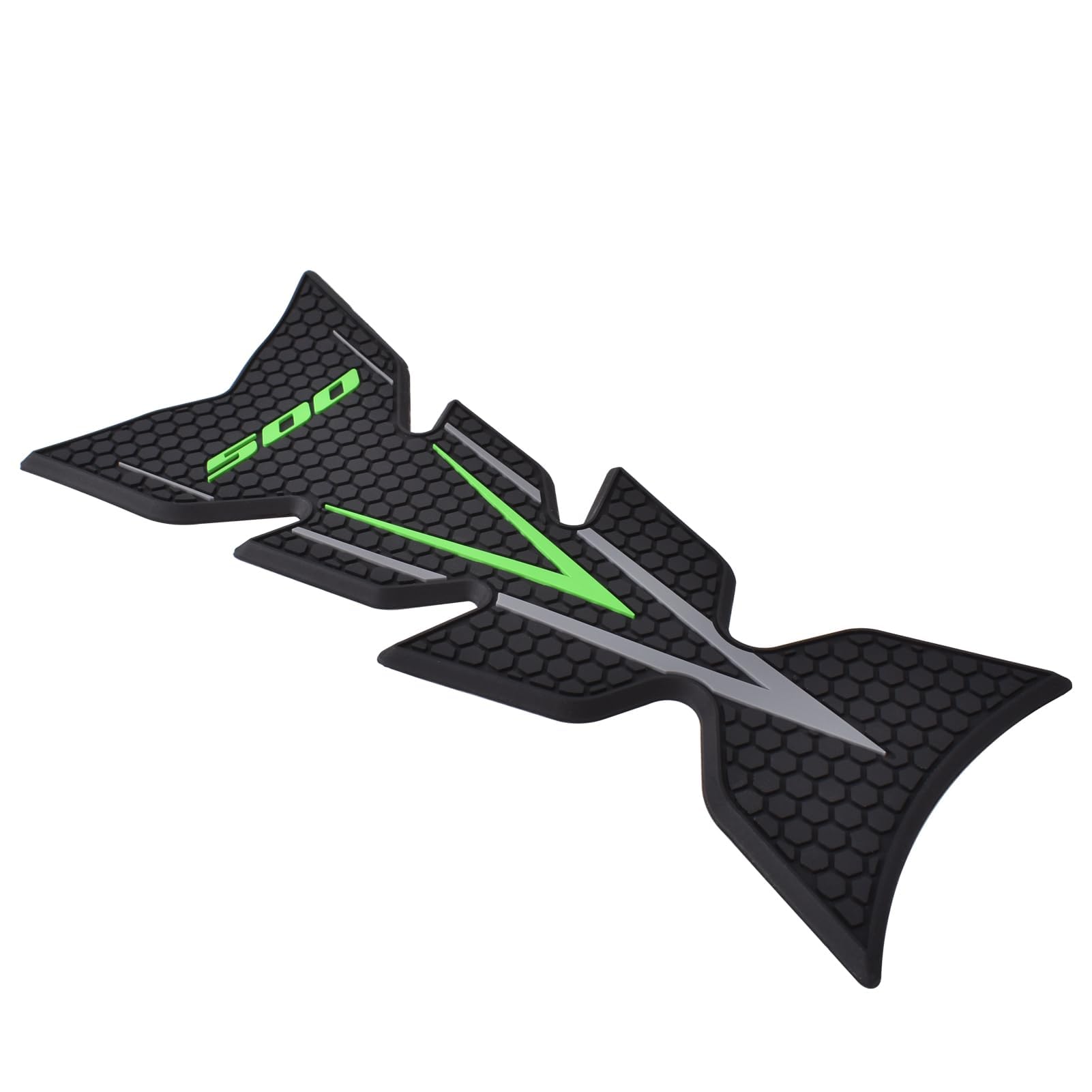 Accessori per moto Protezione laterale antiscivolo per serbatoio carburante per NINJA 500 SE NINJA500 Z500 2024 2025 Protezione serbatoio in gomma impermeabile (Verde chiaro)