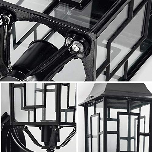Lampe murale LED luxe en verre transparent pour villa et hôtel