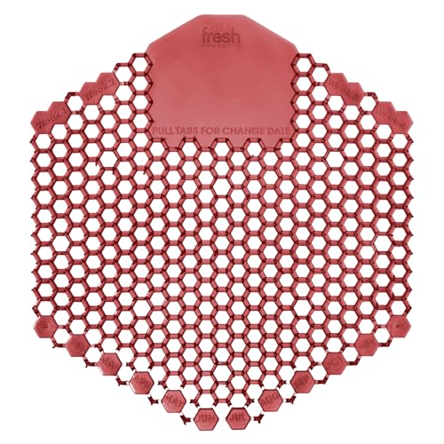3D Wave Spiced Apple protector de urinario alfombrilla antiolor para baño pack 10