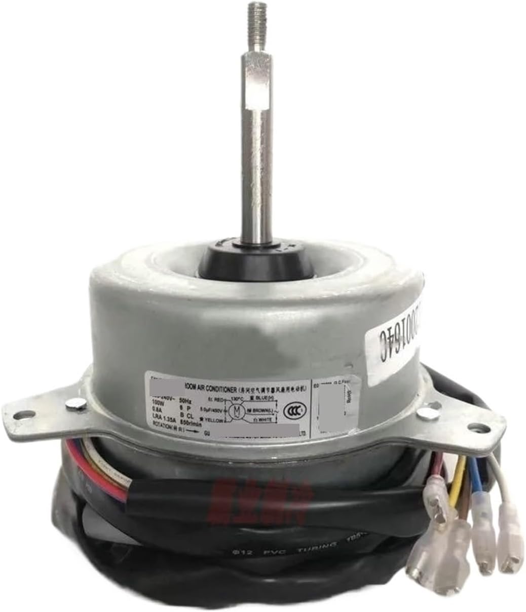 Air Conditioner Motor YDK65-6F/J/B/K YDK100-6A YDK120-6A Motor Fan Air Conditioner Motor Parts(YDK100-6A 100W)