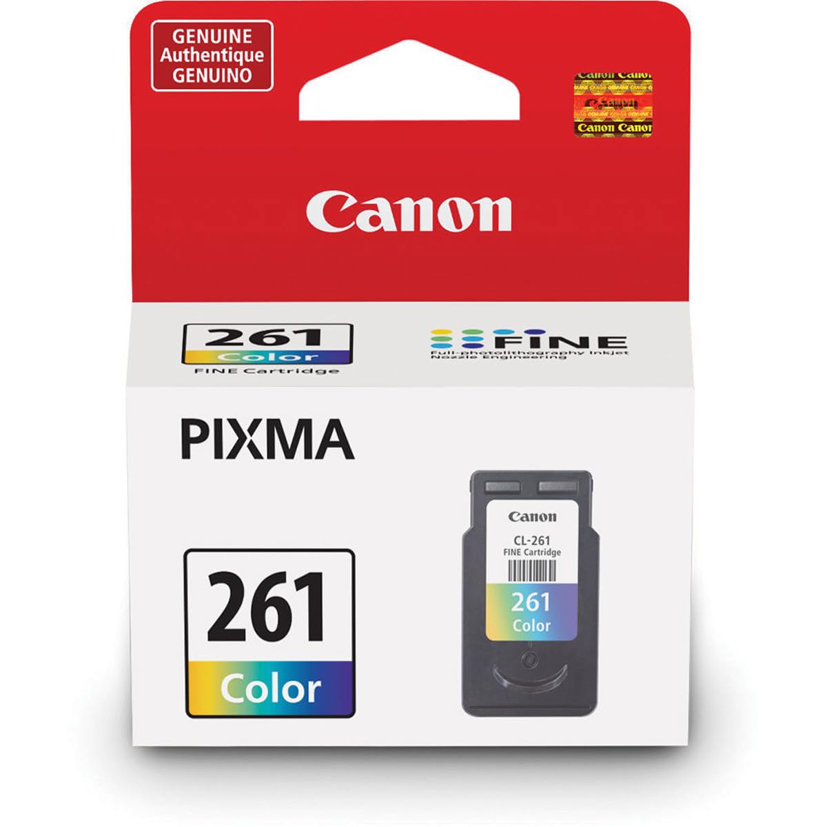 Amazon.co.jp: Canon CL-261 カラーインクカートリッジ 2個パック