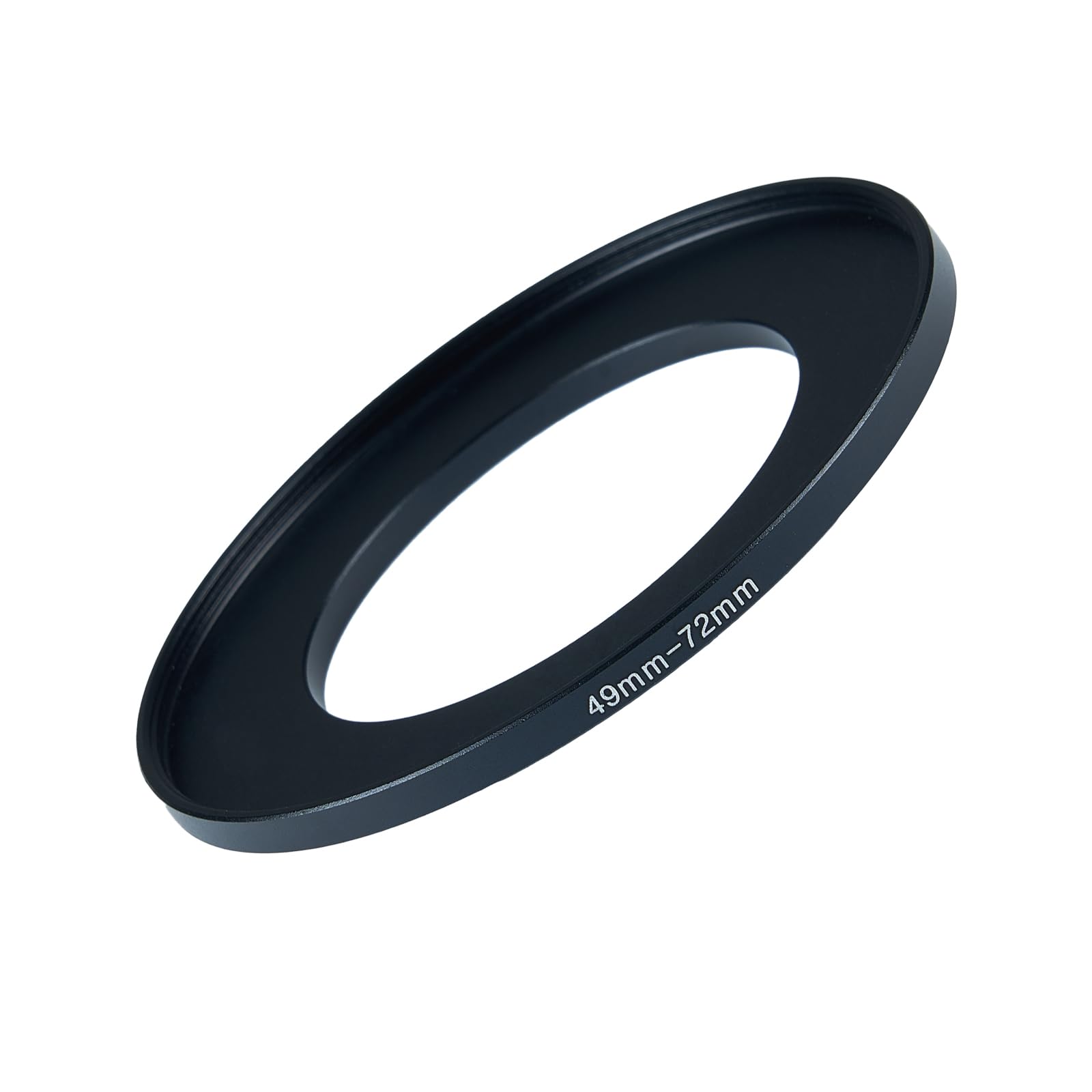 49mm to 72mm Step-up Adapter Rings Filter Adapter Black Metal Step Down Filter Ring Adapter Compatible with All Brand UV CPL ND Camera Lens Filter Stepping Rings (49mm-72mm)