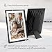 Nixplay AI-Enhanced Digital Picture Frame | Stunning HD Touch Screen Display | Perfect Digital Picture Frame for Gifting | Auto-Rotation Feature, Securely Share Photos/Videos via Email or App | 10.1