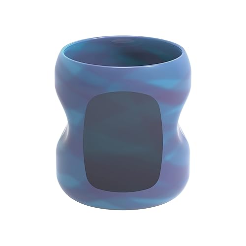 Miniatura 4 de Dr. Brown's Options+ Funda para botella de vidrio de cuello ancho, 100% silicona, brilla en la oscuridad, sin BPA, 5 onzas, paquete de 12