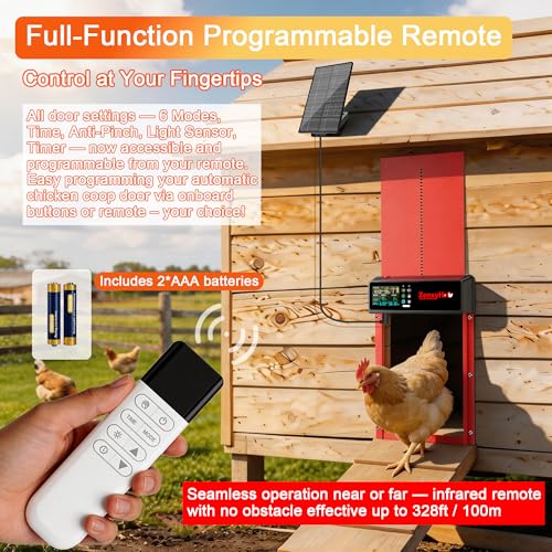 Automatic Chicken Coop Door Solar