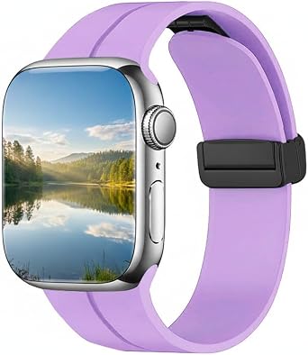NewPole Apple Watch 45mm 44mm 42mm 49mm ile Uyumlu Kordon Guard Renkli Kopma Kar t  Ayarlanabilir Manyetik Rahats z Etmeyen Watch Ultra 2/1 9 8 SE 7 6 5 4 3 2 1 Uyumlu Kordon