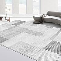 Amazon｜グレー ラグ カーペット 200x300cm 北欧 簡約 オールシーズ 防