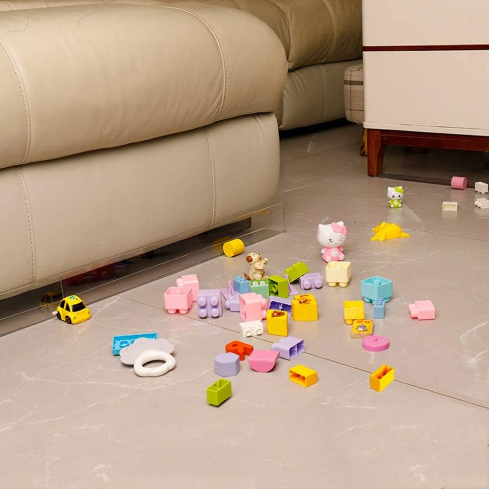 Ciskotu Giocattolo Deflettore PVC Recinzione per Animali in Fondo al Divano e Letto, 8 Pezzi