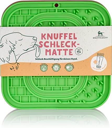 2 Stück Leckmatte Für Hunde - Anti-Stress Matte Mit Saugnäpfen & Reinigungsset